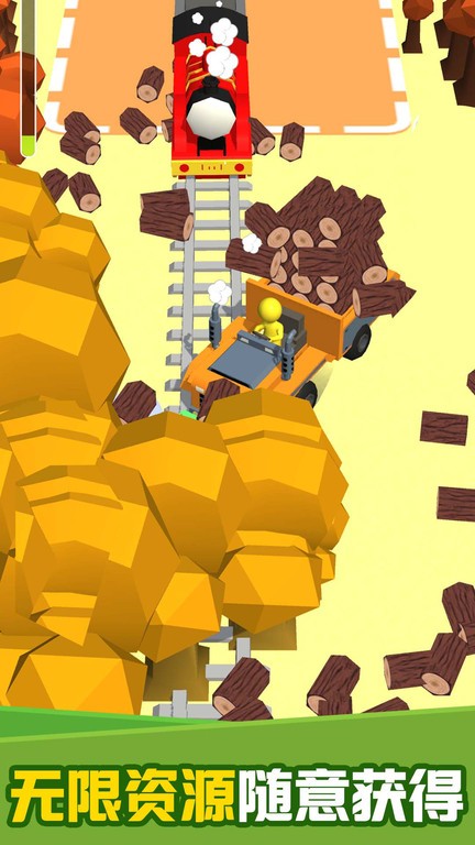 疯狂伐木机游戏截图