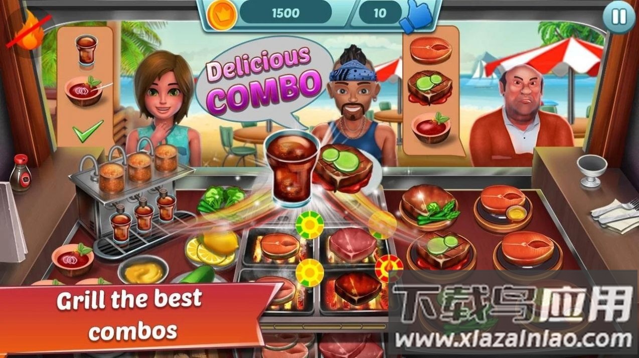 美食卡车餐厅2(Food Truck Restaurant 2)最新版截图3