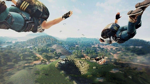 跳伞吃鸡战场游戏截图