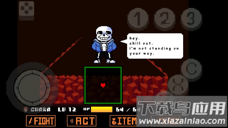 传说之下热地游戏截图2