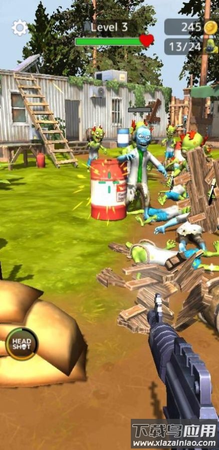 塔式炮手僵尸攻击游戏最新版截图3