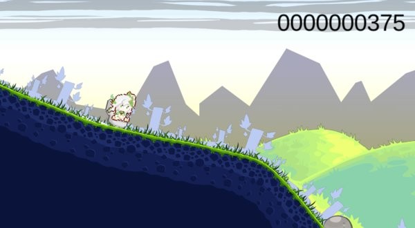 滑雪大冒险原神游戏(grassskiing)最新版截图1