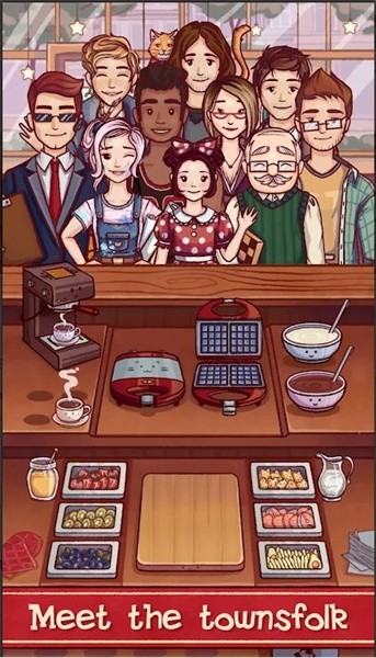 华夫饼店游手游截图2