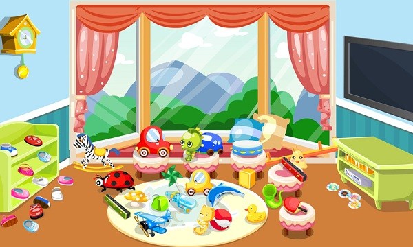 兔宝宝整理房间游戏