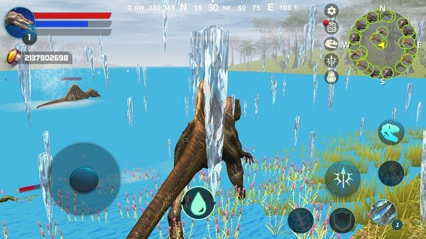 棘龙模拟器3d版(Spinosaurus Simulator)最新版截图3