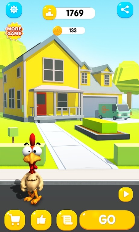 小鸡快跑游戏(Chicken Run)截图2
