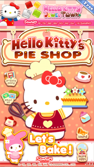 凯蒂猫馅饼店游戏