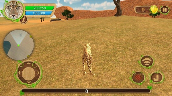 野生猎豹模拟器3d手游最新版截图2