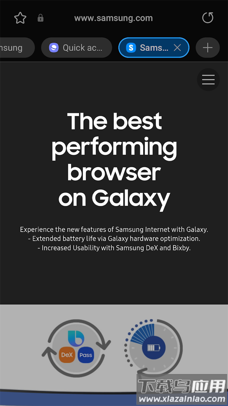 Samsung Internet app(三星浏览器)截图5