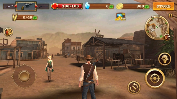 牛仔枪战单机游戏截图
