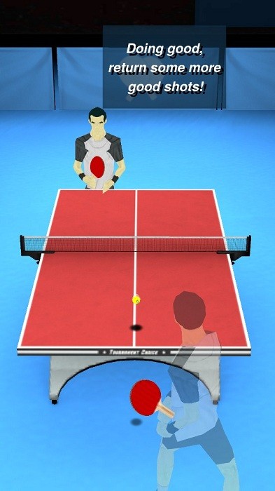 真正的乒乓球游戏(Table Tennis)截图3