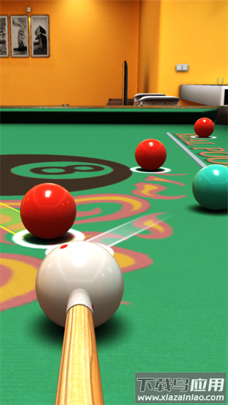 真实3D台球明星之路手游截图1