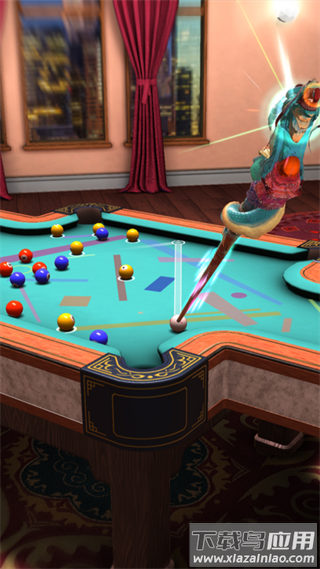 真实3D台球明星之路手游截图2