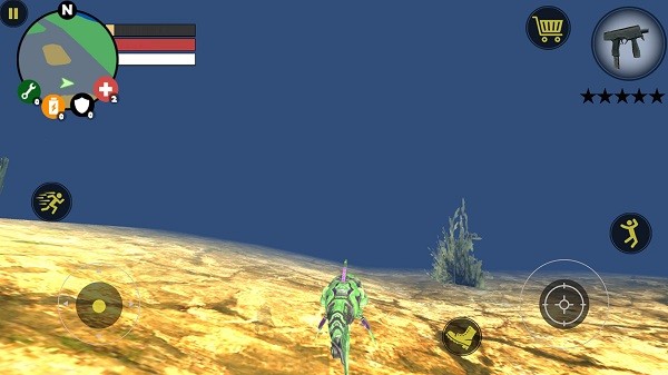 雷龙出击3D机器鲨手游最新版截图1