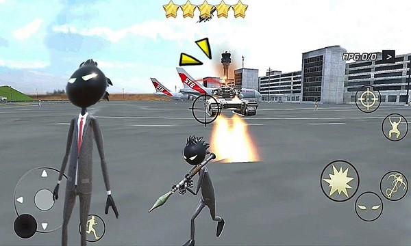 火柴人城市冒险游戏截图4