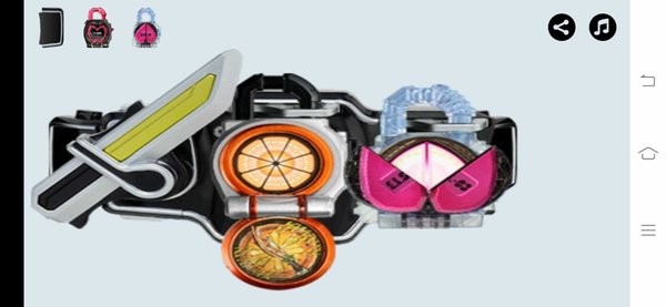 假面骑士铠武变身腰带模拟器最新版截图3