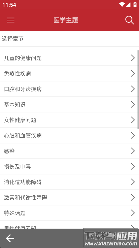 默沙东诊疗手册大众版(MSD Manual Home)截图1