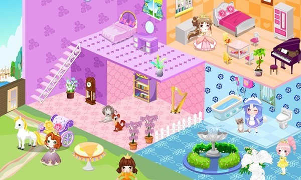 装扮设计公主娃娃屋最新版截图1