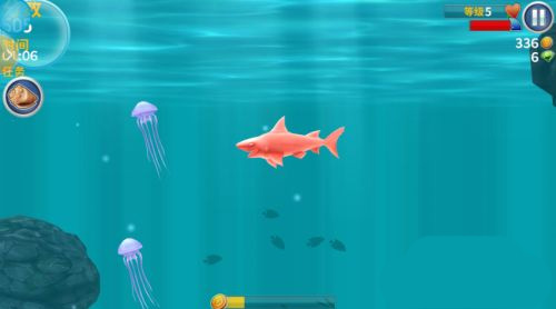 饥饿鲨进化2025最新破解版无限金币钻石版