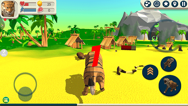 野生老虎模拟器中文版最新版截图1