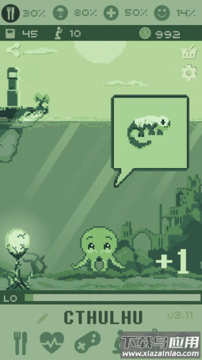克苏鲁模拟宠物游戏(Cthulhu Virtual Pet)最新版截图2