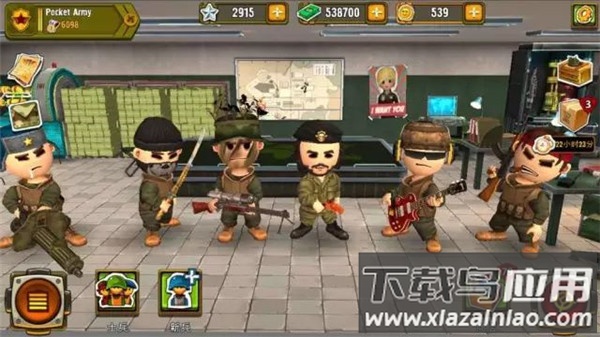 口袋部队轰天猛将官方正版下载(Pocket Troops)最新版截图1