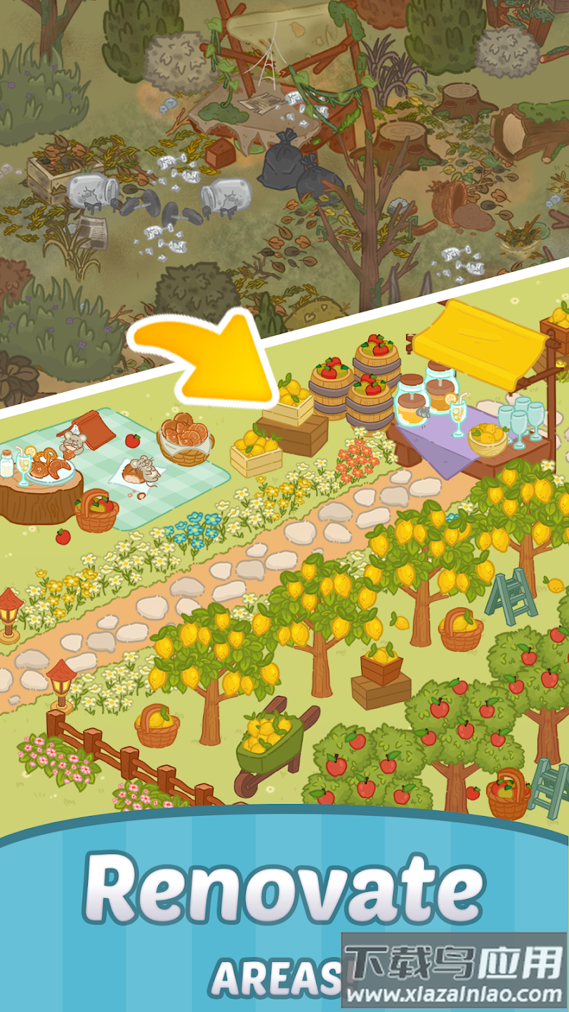 合并卡通翻新小镇游戏(Merge Cartoon)最新版截图4