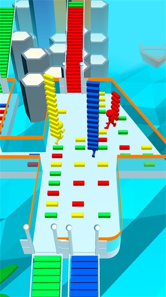 香肠人搭桥模拟手游最新版截图3