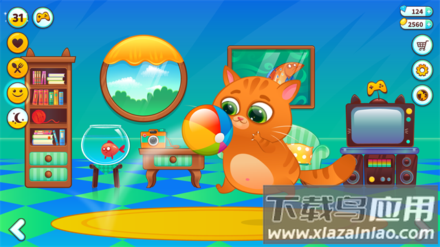 我的虚拟宠物猫游戏(Bubbu)截图