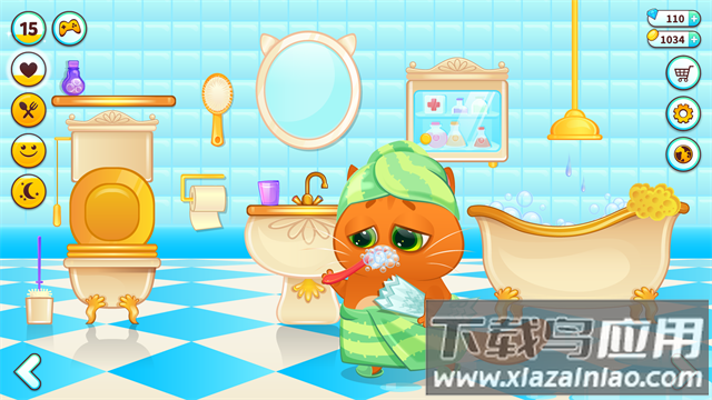 我的虚拟宠物猫游戏(Bubbu)截图