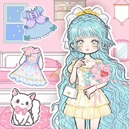 托卡粉彩少女换装手游