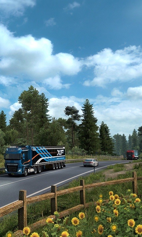 卡车模拟2018手游截图1