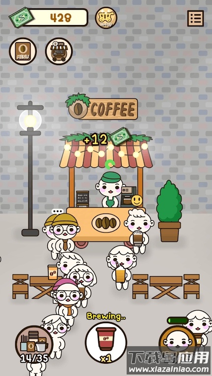 lofi咖啡店游戏(Lofi Cafe)最新版截图1