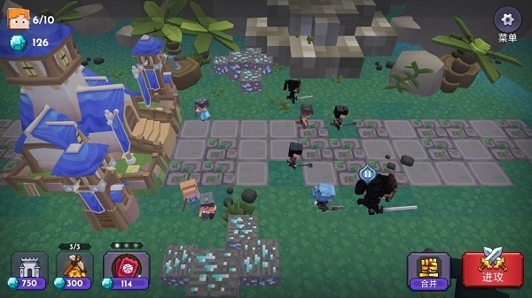 方块战士开放世界截图