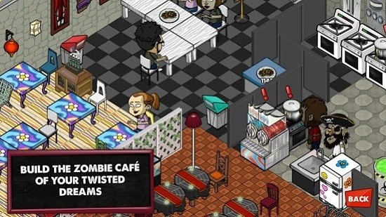 僵尸咖啡厅游戏官方版(Zombie Cafe)截图3
