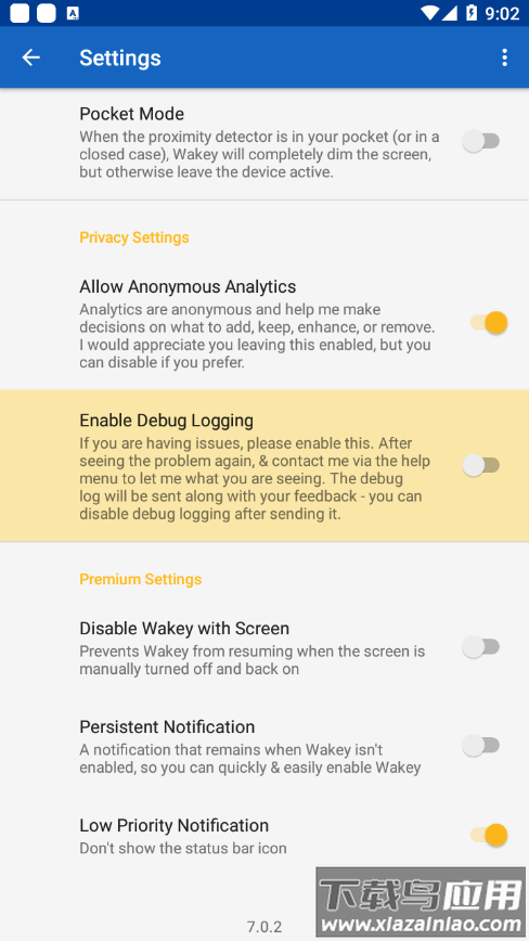 Wakey保持常亮app截图1