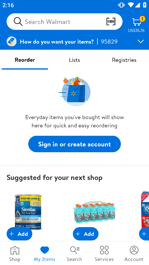 沃尔玛超市网上购物app截图2