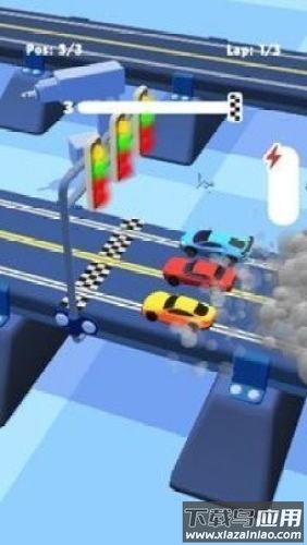 窄道赛车3D(坡道赛车3D)截图3