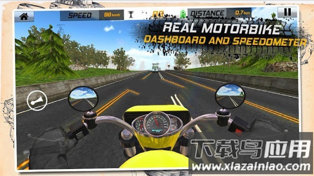 交通骑手公路赛Traffic Rider: Highway Race截图1