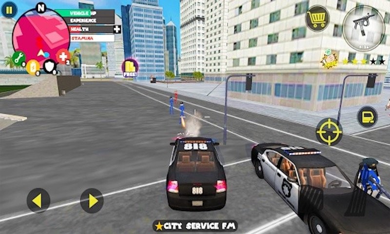 火柴人城市绳索英雄最新版最新版截图2