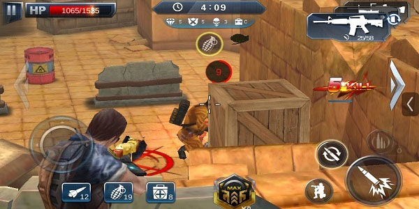 火线冲突无限金币无限钻石破解版