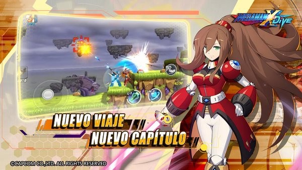 洛克人xdive手游最新版(MEGA MAN X DiVE - MOBILE)最新版截图1