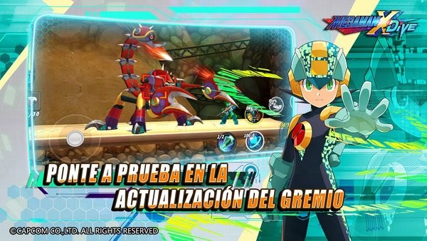 洛克人xdive手游最新版(MEGA MAN X DiVE - MOBILE)最新版截图4