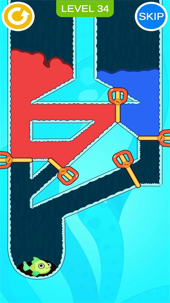 救救小鱼抖音小游戏截图