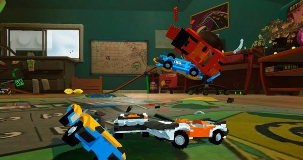积木碰撞汉化版(Blocky Toy Car Crash)截图2