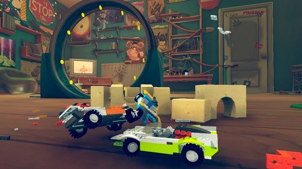 积木碰撞汉化版(Blocky Toy Car Crash)截图3
