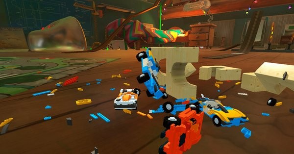 积木碰撞汉化版(Blocky Toy Car Crash)截图4