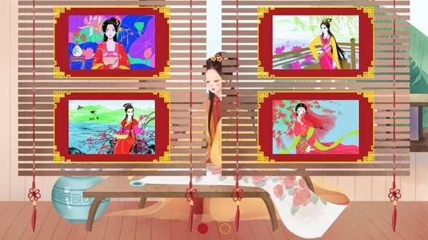 公主古装少女涂色手游最新版截图2