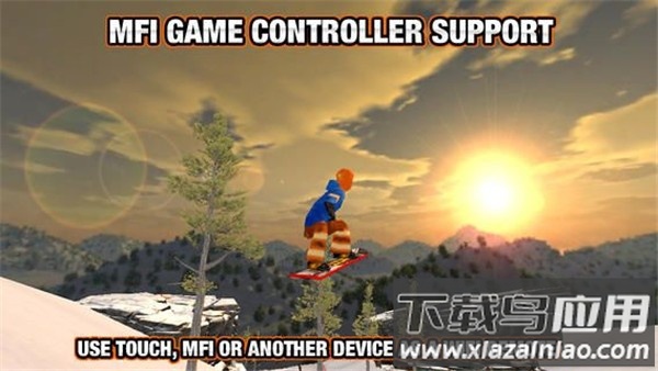 疯狂的滑雪游戏下载(Crazy Snowboard)截图3