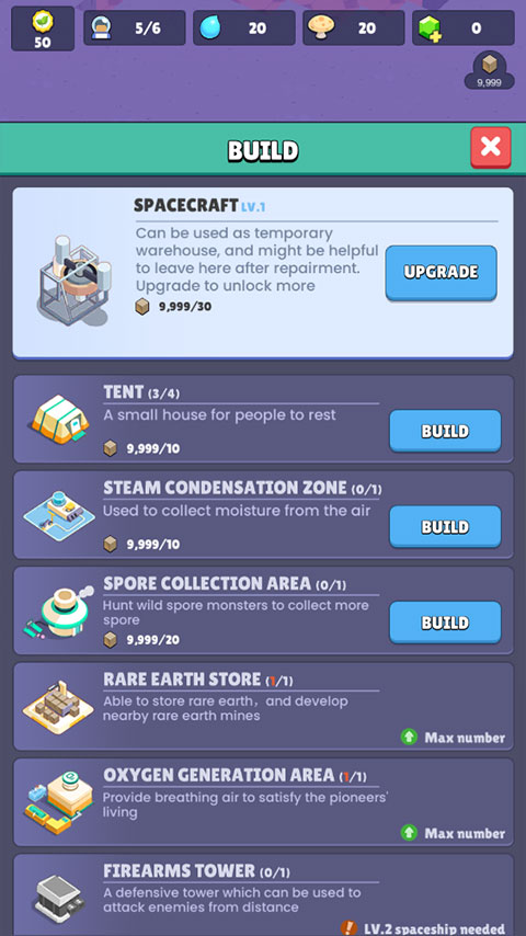 火星上的宇航员游戏